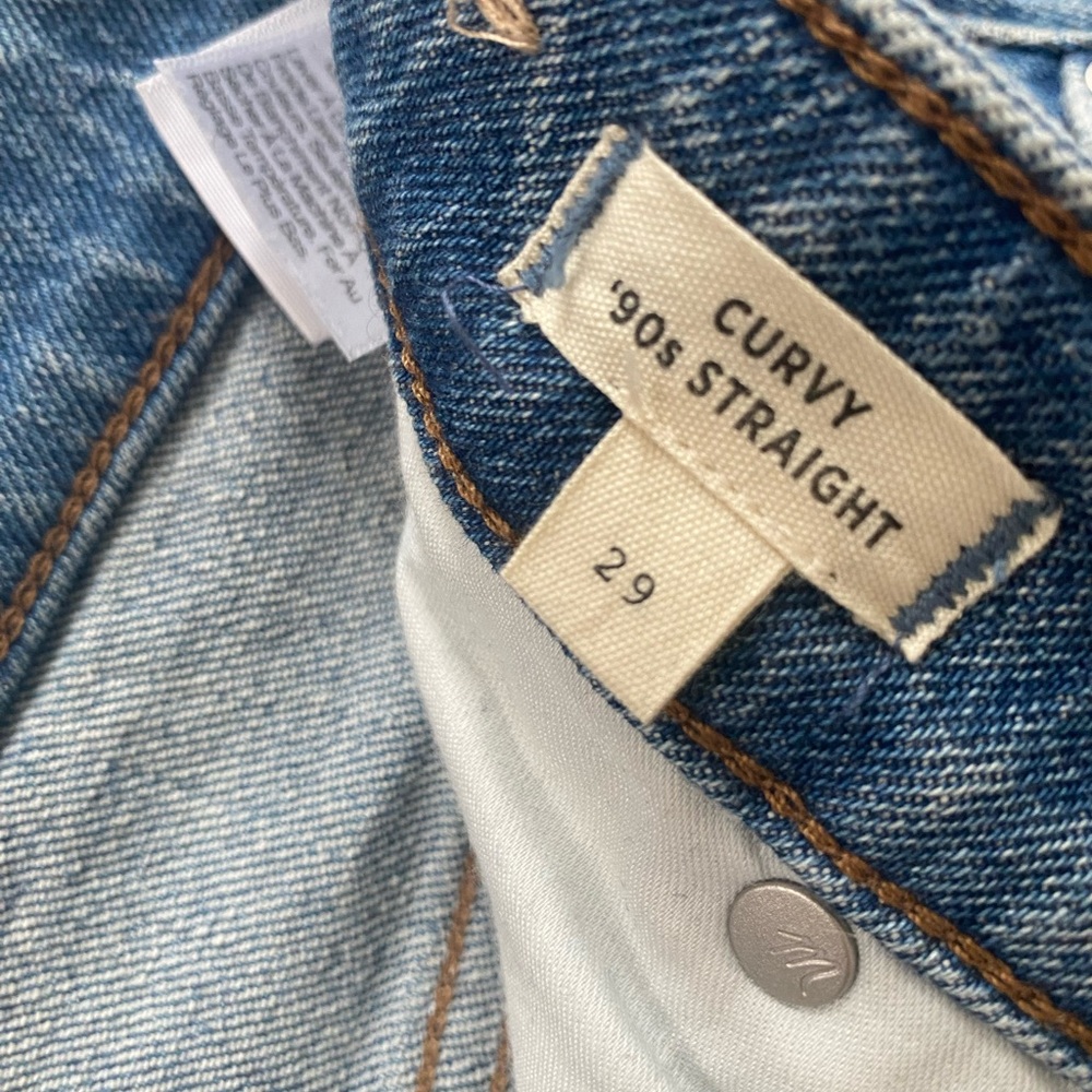 Madewell Blue Denim Jeans